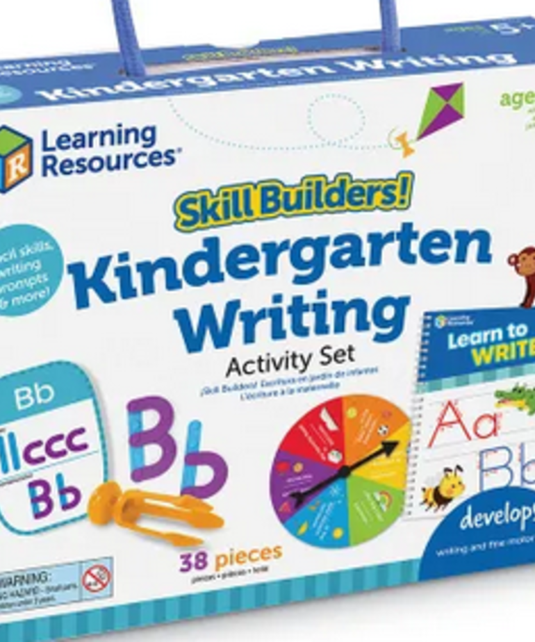 Learning Resources Skill Builders! Kindergarten Writing Activity Set