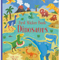 First Sticker Book Dinosaurs