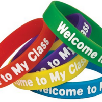 Welcome to My Class Wristbands