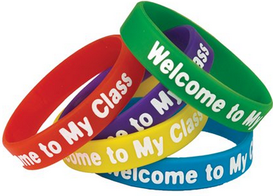 Welcome to My Class Wristbands