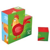 Hape Farm Animal Cube Puzzle