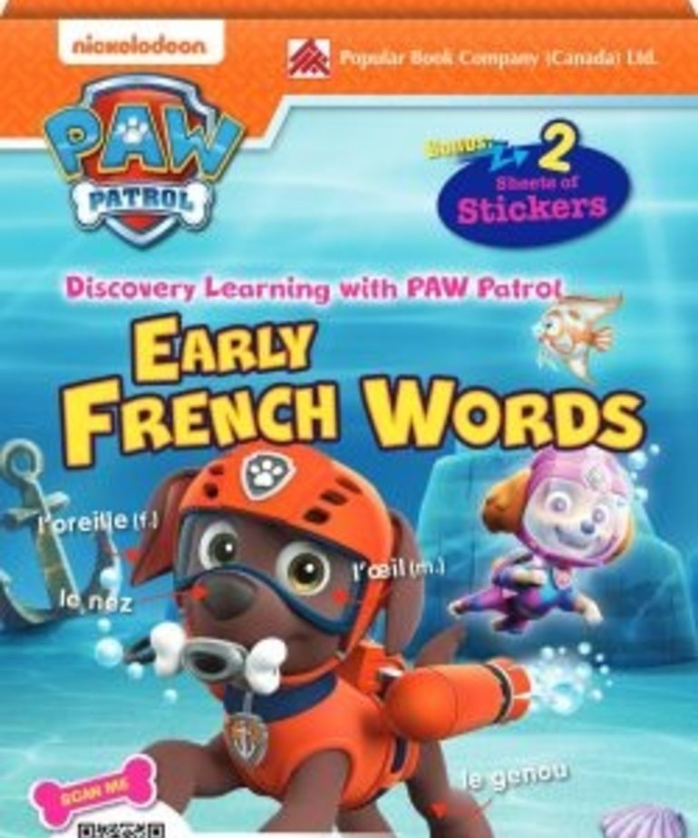 Paw Patrol Early French Words Flashcards