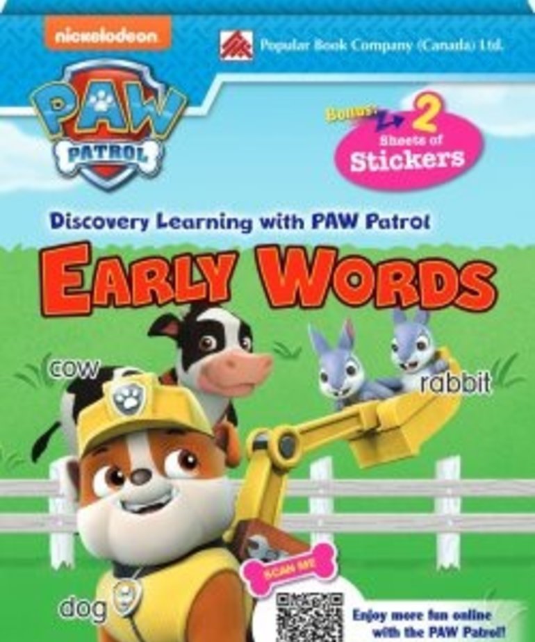 Paw Patrol Early Words Flashcards - Inspiring Young Minds to Learn