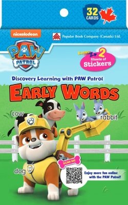 Paw Patrol Early Words Flashcards