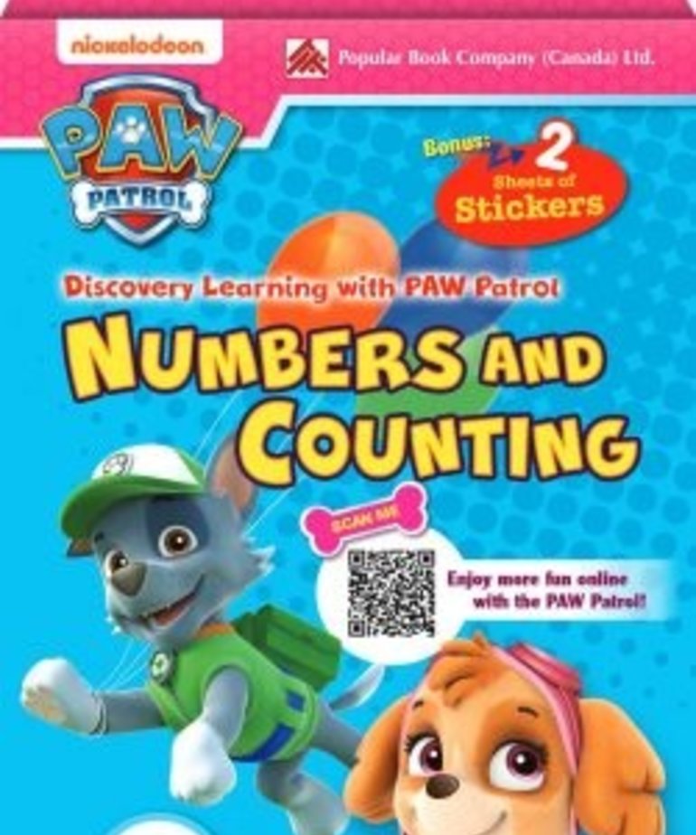 Paw Patrol Numbers & Counting Flashcards