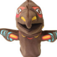Grace the Eagle Puppet