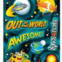 Space Out Stinky Stickers