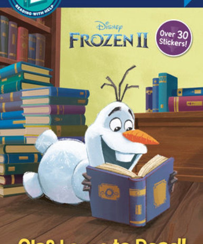Step Into Reading-2- Olaf Loves to Read!