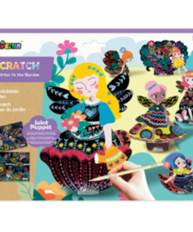 Scratch Jointed Puppets-Fairies