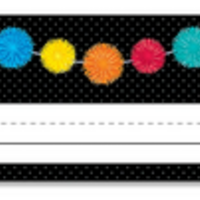 Pom-Pom Nameplates