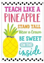 Simply Stylish Teach Like A Pineapple Poster