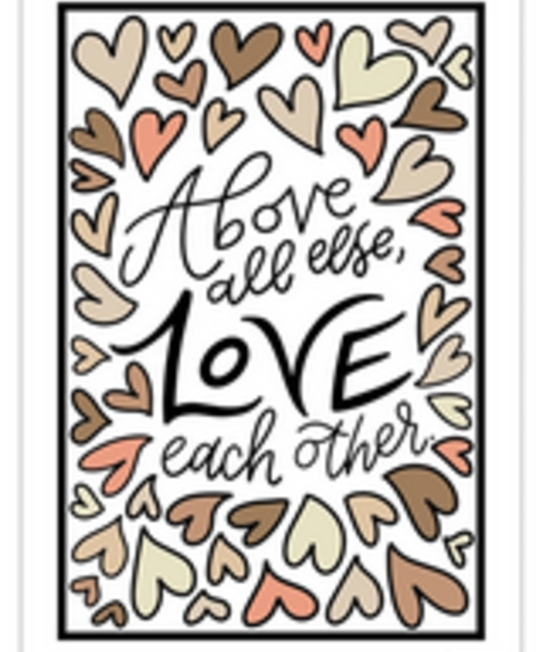 Above All Else,Love Each Other Poster