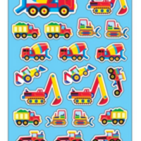Construction Vehicles Stickers