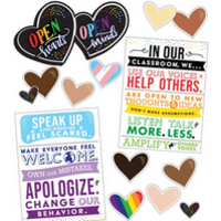 Open Minds, Open Hearts Bulletin Board Set
