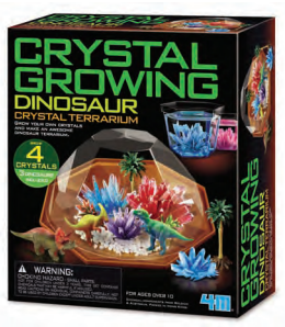 Dinosaur Crystal Terrarium