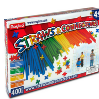 Straws & Connectors-400 pcs