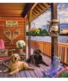 Cobble Hill Welcome to the Lake House 1000pc Puzzle