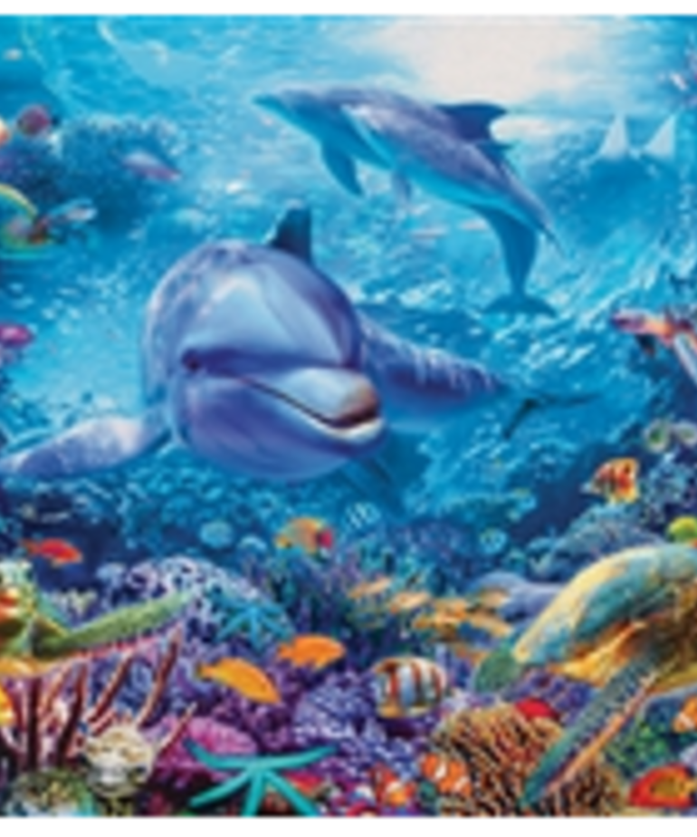 Cobble Hill Dolphins At Play 1000pc Puzzle