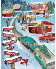 Cobble Hill Christmas Campers 1000pc Puzzle