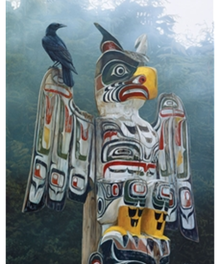 Cobble Hill Totem Pole in the Mist 1000pc Puzzle