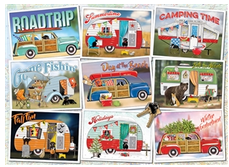 Cobble Hill Hitting the Road 1000pc Puzzle