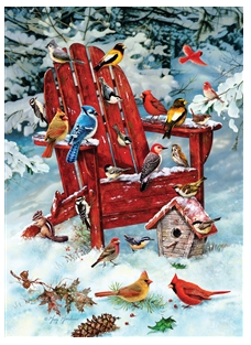 Cobble Hill Adirondack Birds 1000pc Puzzle