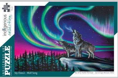 Sky Dance-Wolf Song Puzzle 1000 pcs