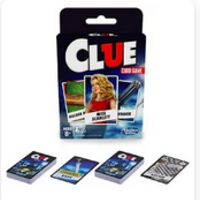 Clue Card Game