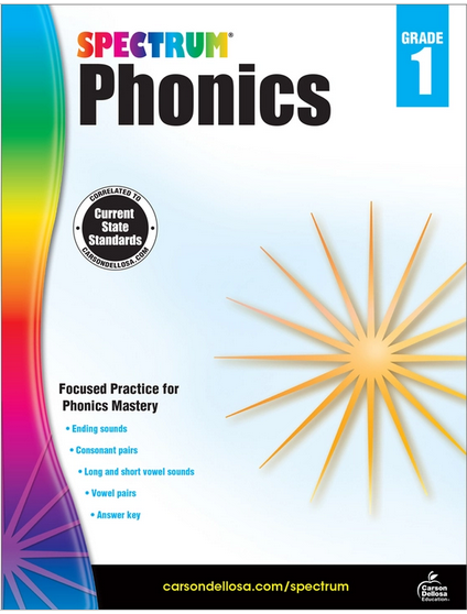 Spectrum Phonics (1) Book