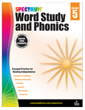 Spectrum Word Study and Phonics (5) Book