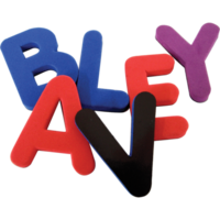 Magnetic Foam Uppercase Letters