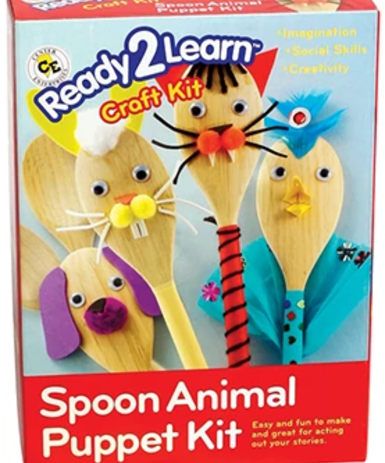 plastic spoon craft animals
