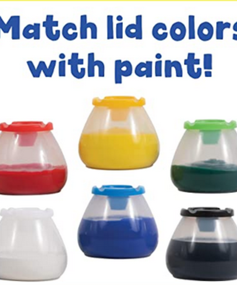 No Spill Paint Pots