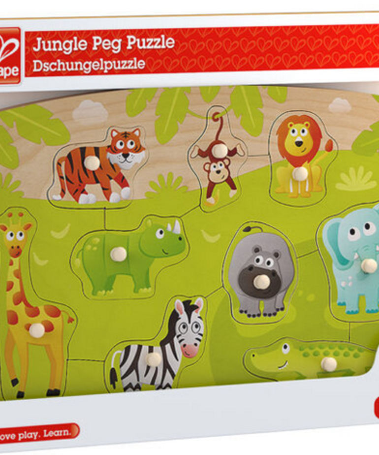 Hape Jungle Peg Puzzle