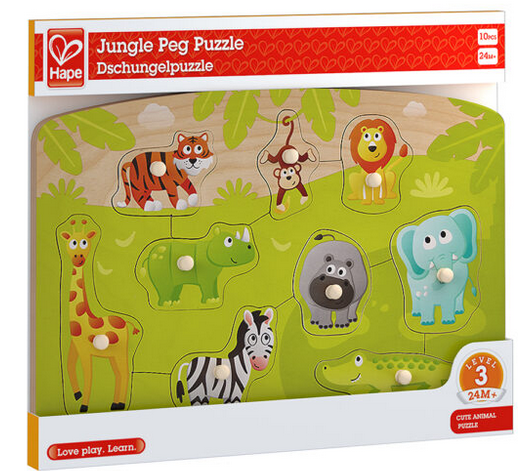 Hape Jungle Peg Puzzle
