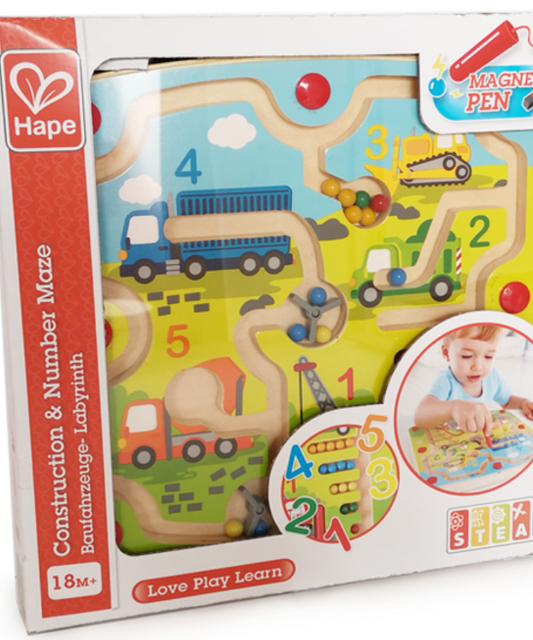 Hape Construction Maze Puzzle