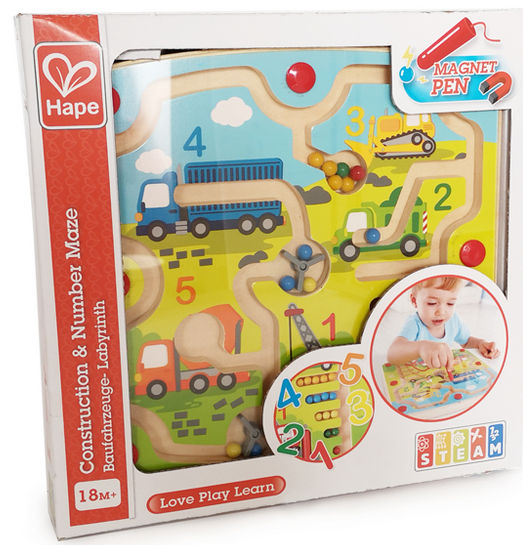 Hape Construction Maze Puzzle