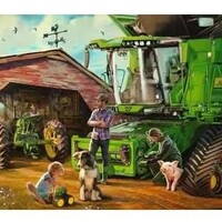 Ravensburger John Deere Then & Now 1000pc
