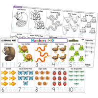 Numbers 1-10 Learning Mat
