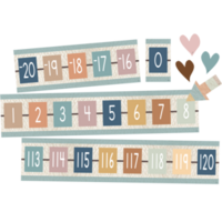 Everyone is Welcome Number Line Bulletin Board