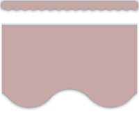 Light Mauve Scalloped Trimmer