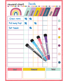 Oh Happy Day Magnetic Dry Erase Reward Chart