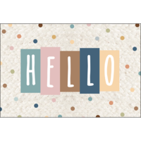 Everyone is Welcome Hello Postcards