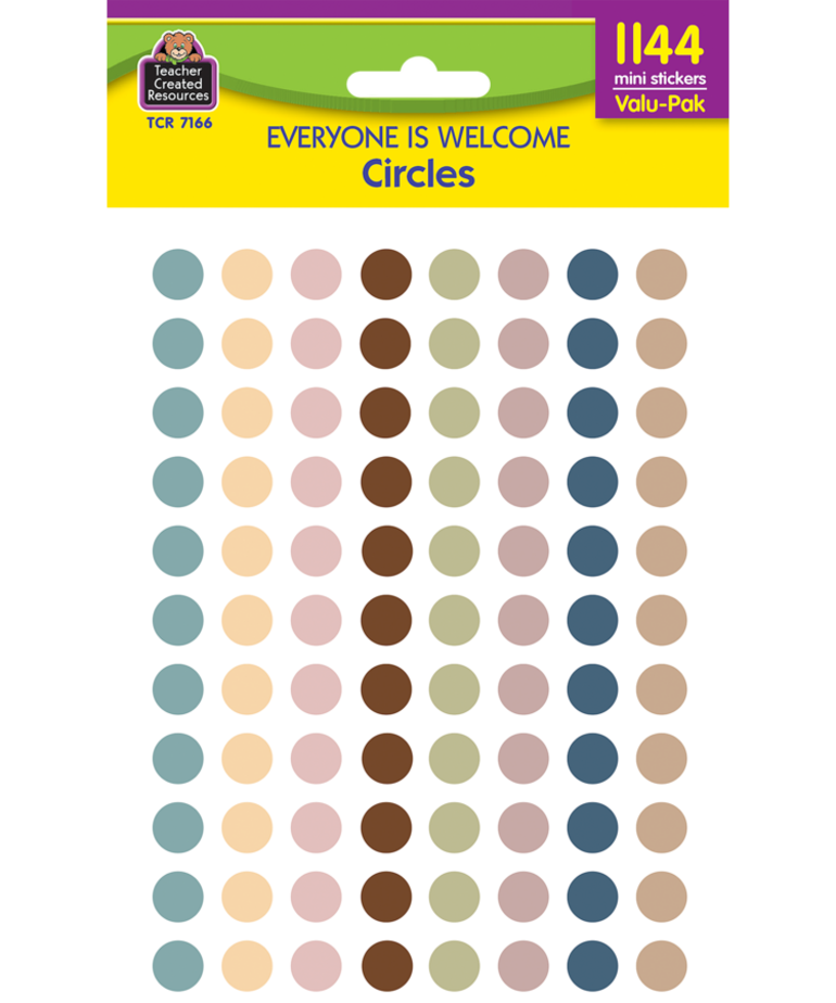 Everyone is Welcome Circles Sticker Value Pack