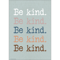 Everyone is Welcome Be Kind Positive Poster