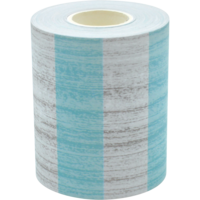 Vintage Blue Stripes Straight Rolled Border Trim