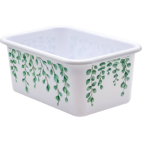 Eucalyptus Small Plastic Storage Bin