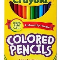 Crayola Pencil Crayons 12ct