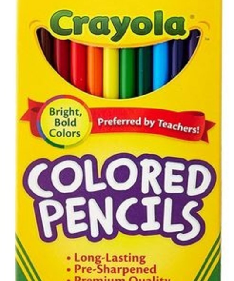 Crayola Pencil Crayons 12ct