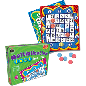 Multiplication Four in a Row Game